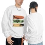 Unisex printed top with round neck sweater