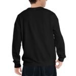 Unisex round neck sweater printed top