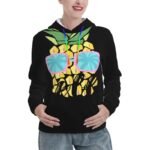 women's clothing Women's printed top women's hooded sweater
