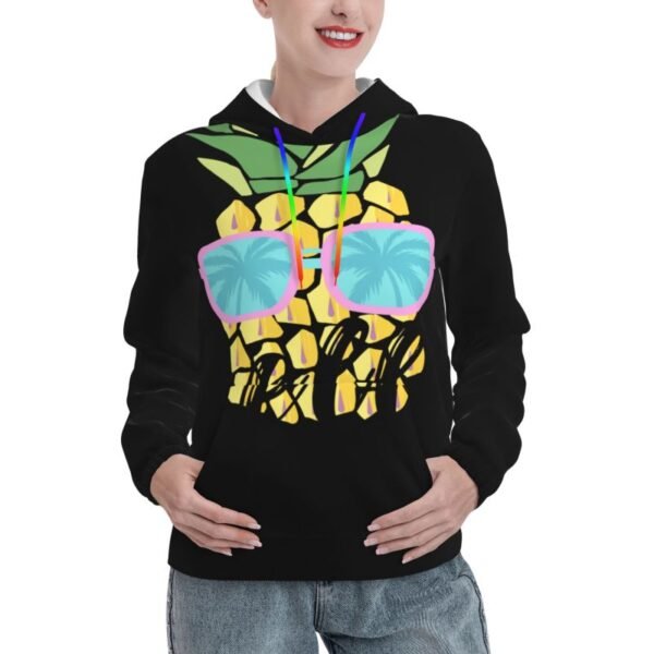 women's clothing Women's printed top women's hooded sweater